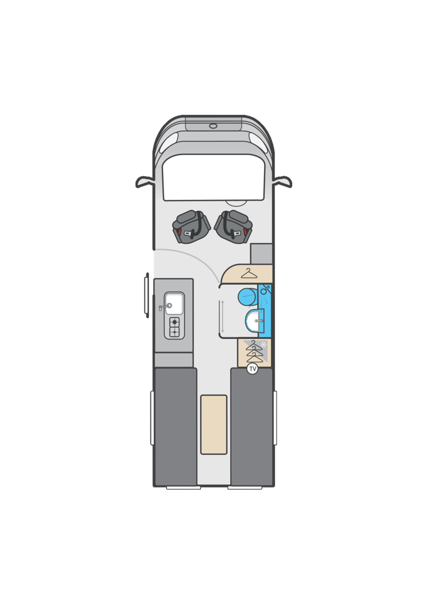 Rear Lounge floorplan