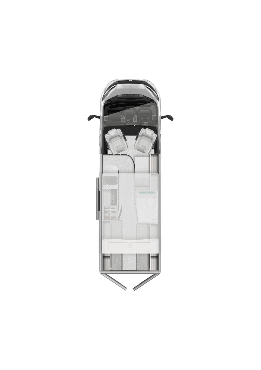 Rear Lounge floorplan