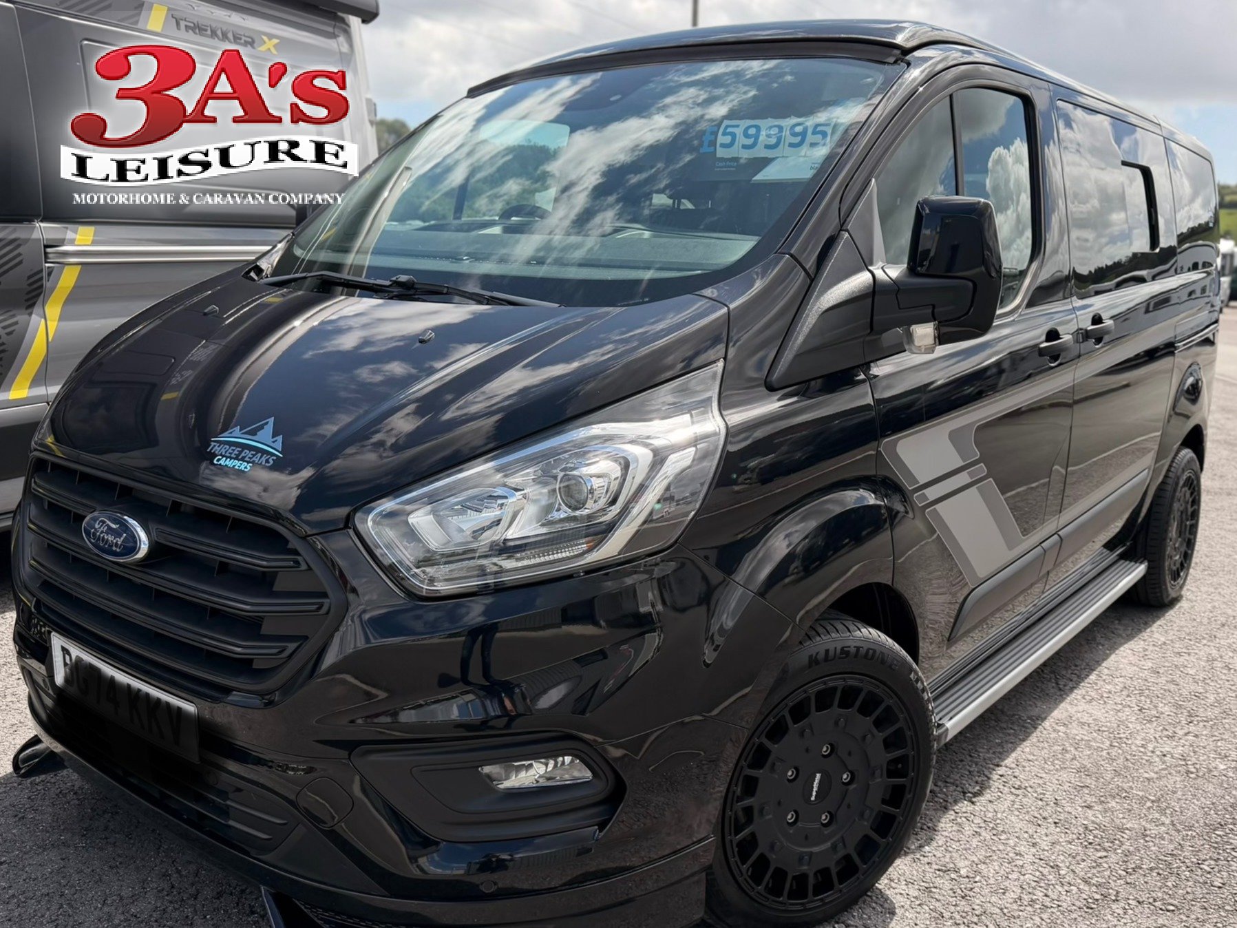 Ford Transit Custom Three Peak Campers - Detail Shot