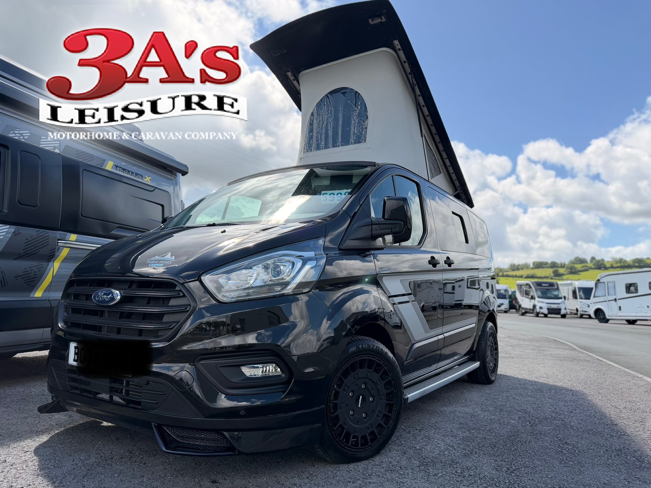 2023 Ford Transit Custom Three Peak Campers