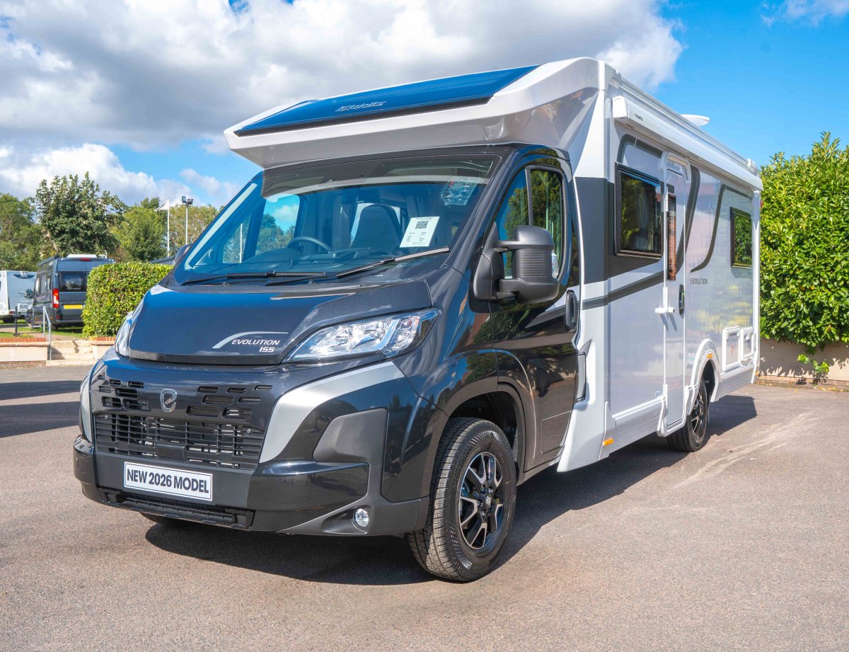 2026 Elddis Evolution 155 140BHP Auto