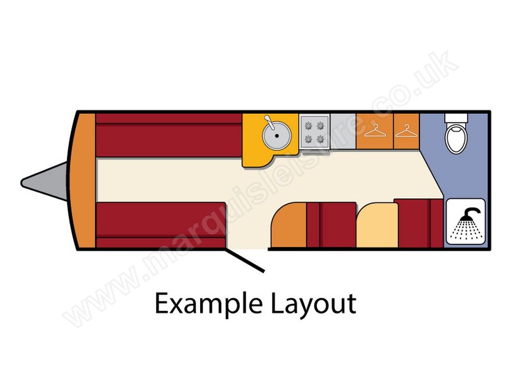 End Washroom floorplan