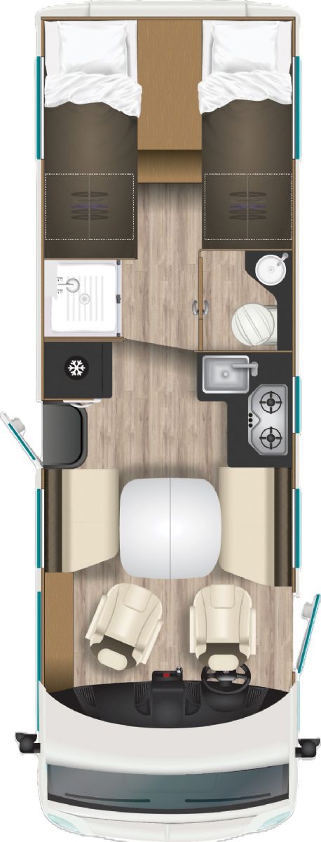 2026 Itineo JC740 Famili 4 Berth Automatic Motorhome