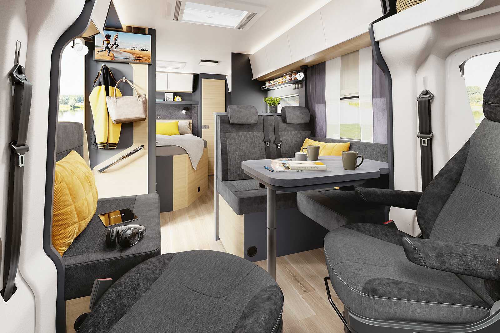 Hobby MAXIA T 740 WF interior image