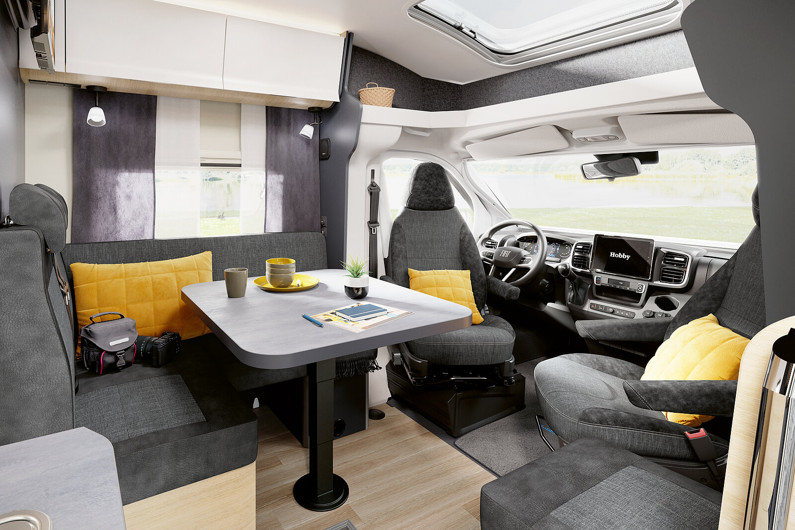 Hobby MAXIA T 710 GE interior image