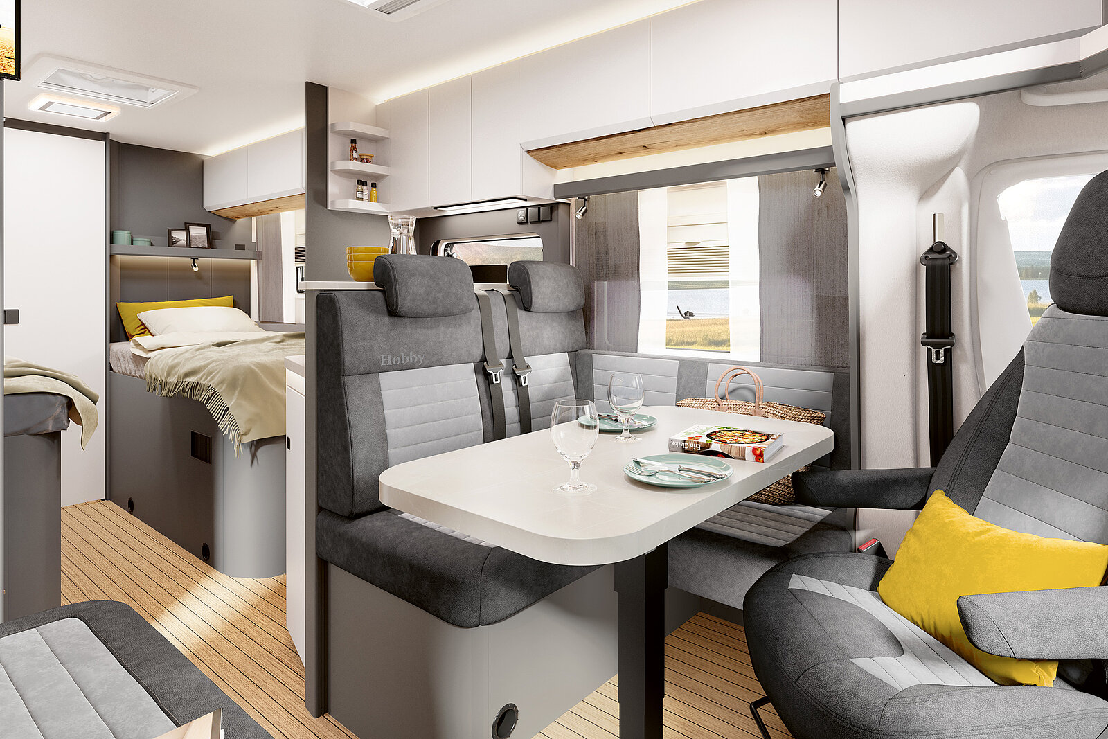 Hobby PRESTIGE T 740 WE interior image