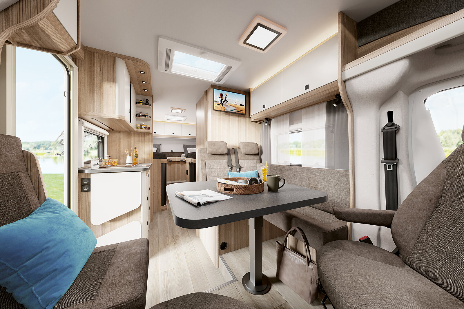 Hobby ONTOUR T 710 GE interior image