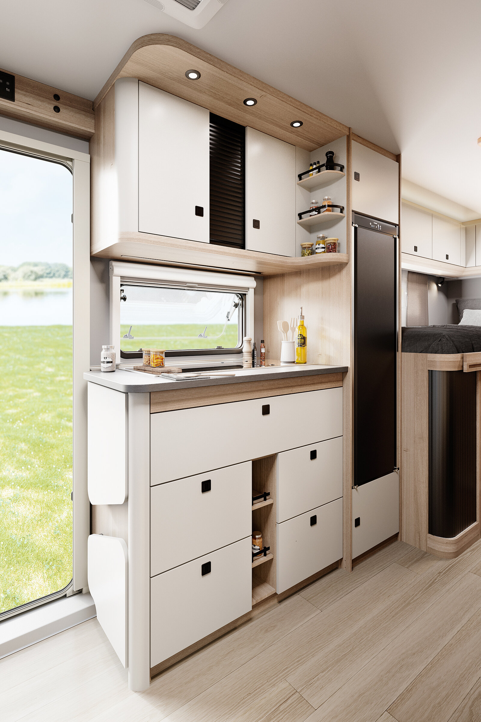 Hobby ONTOUR T 710 GE interior image