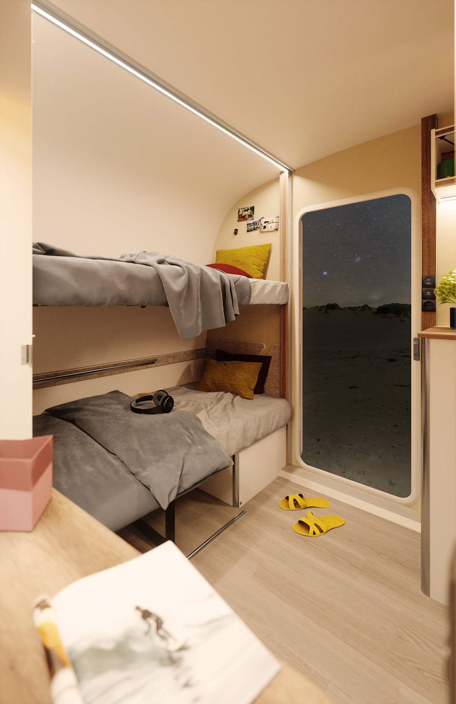 Hobby BEACHY 420 PLUS interior image