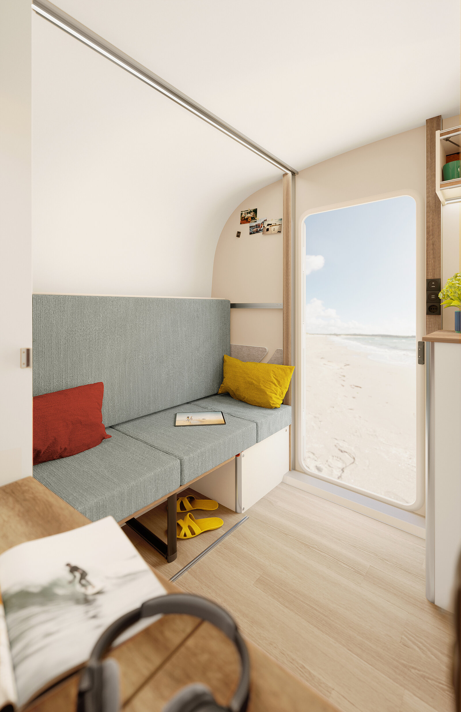 Hobby BEACHY 420 PLUS interior image