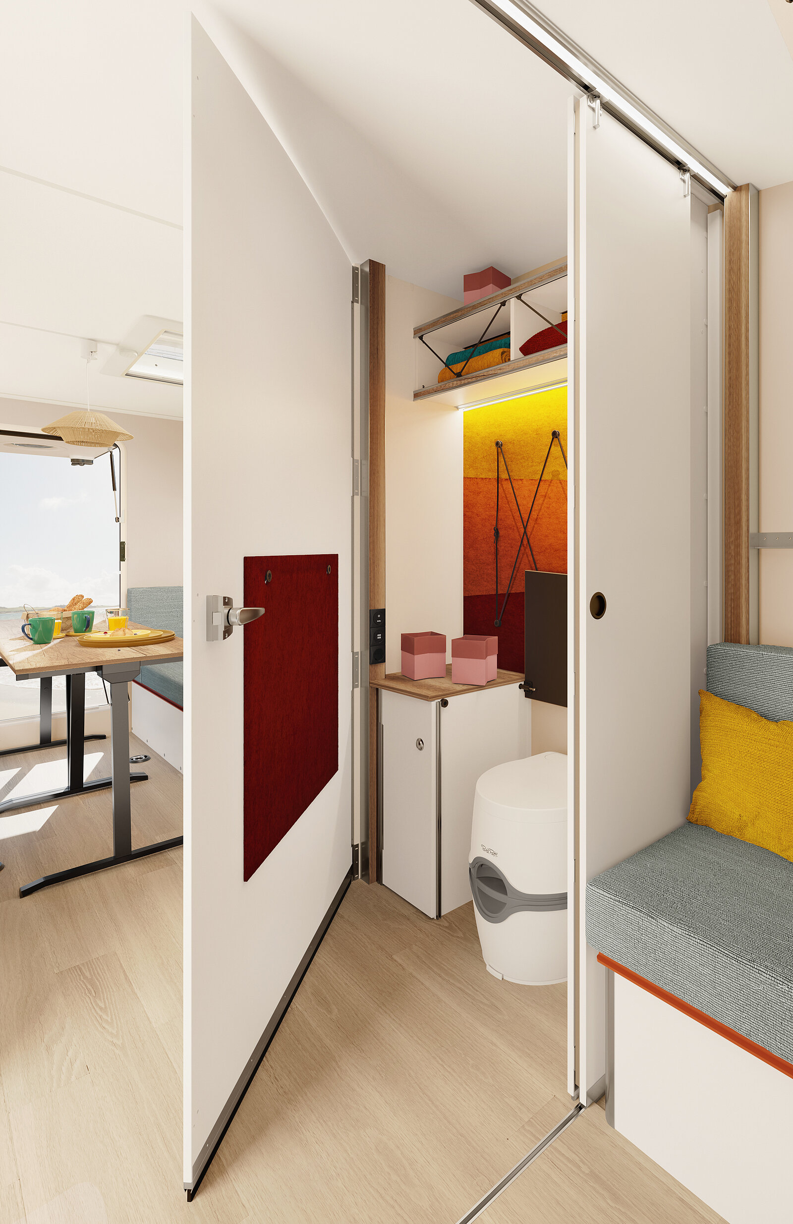 Hobby BEACHY 420 PLUS interior image