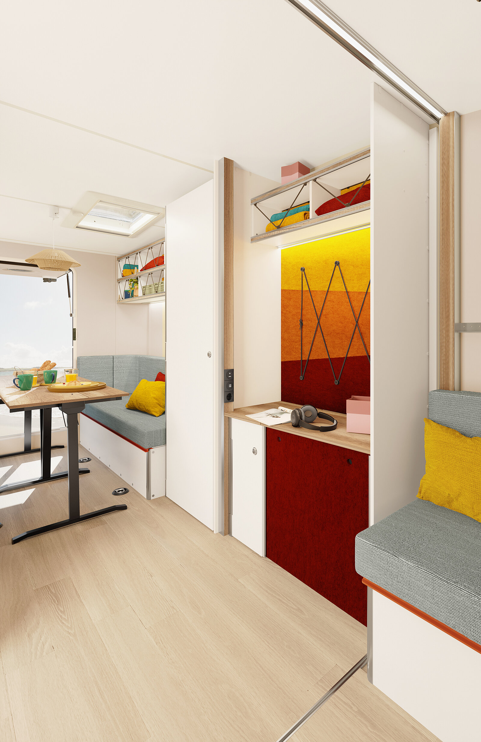 Hobby BEACHY 420 PLUS interior image