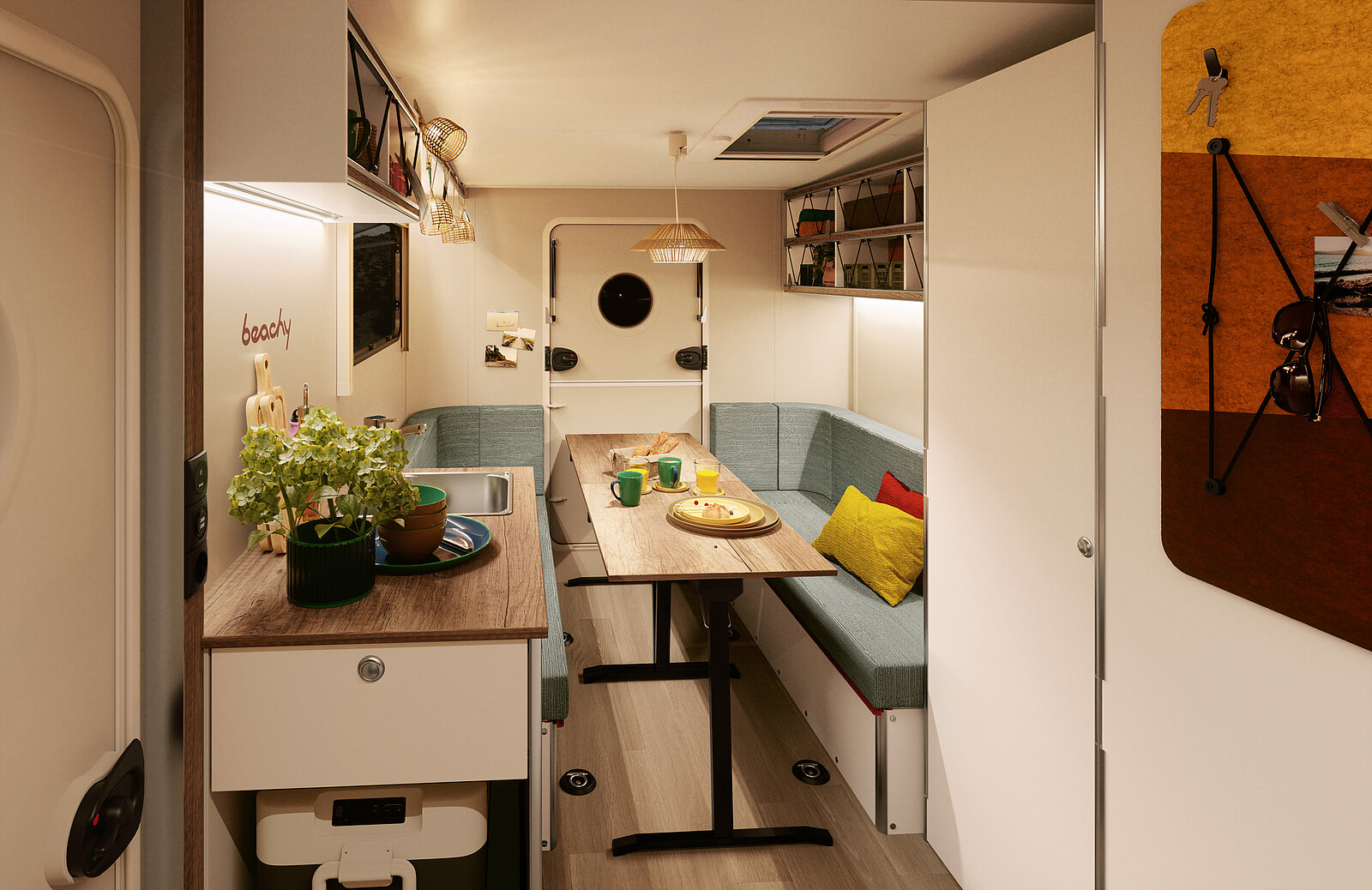 Hobby BEACHY 420 PLUS interior image