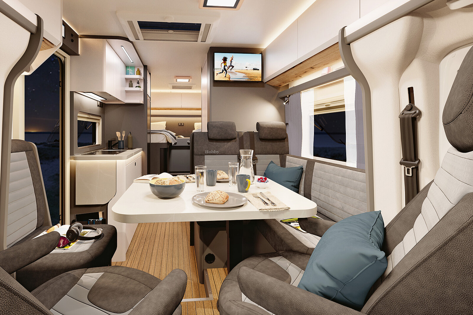 Hobby PRESTIGE T 710 GE interior image