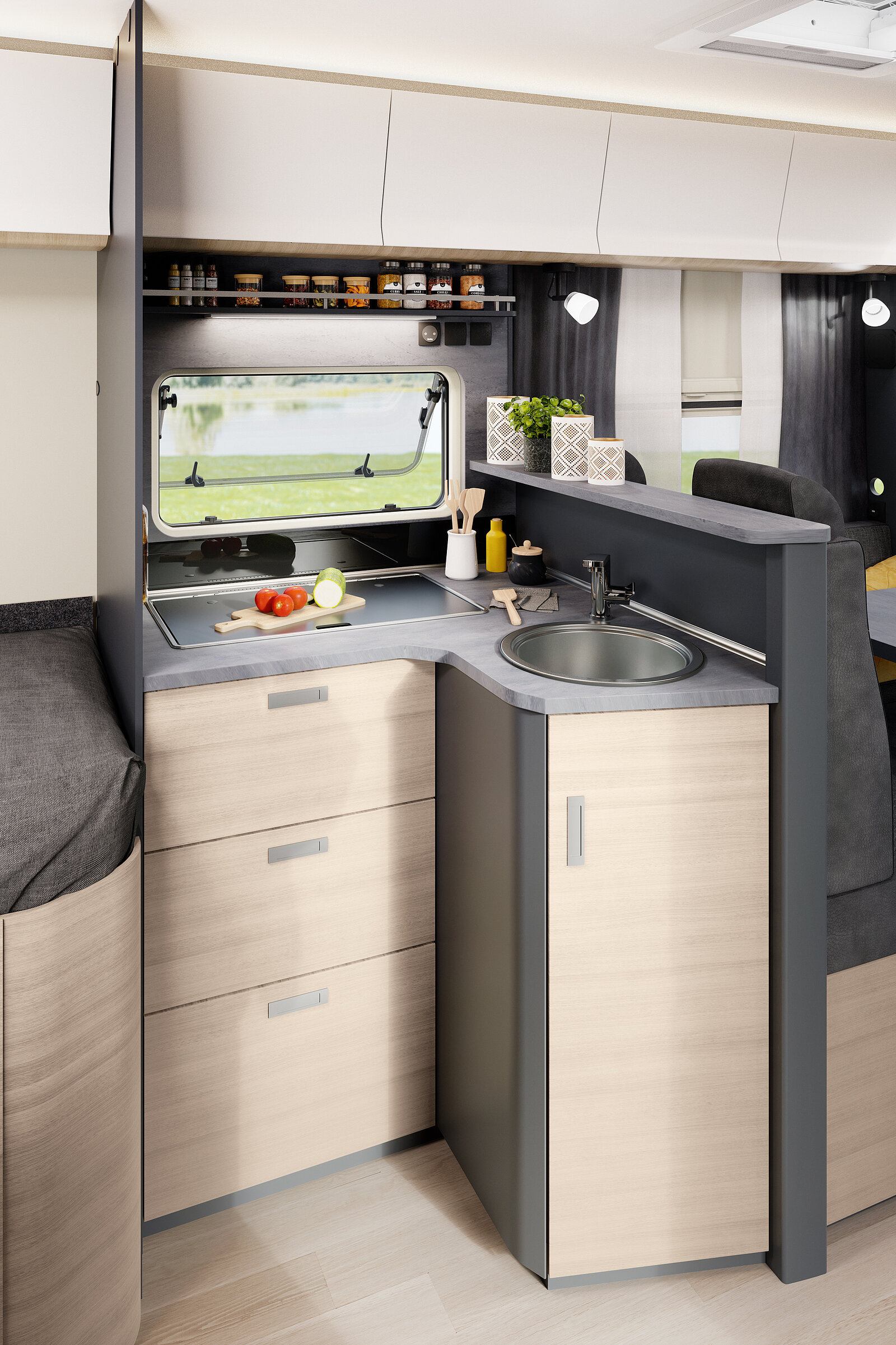 Hobby MAXIA T 740 WE interior image