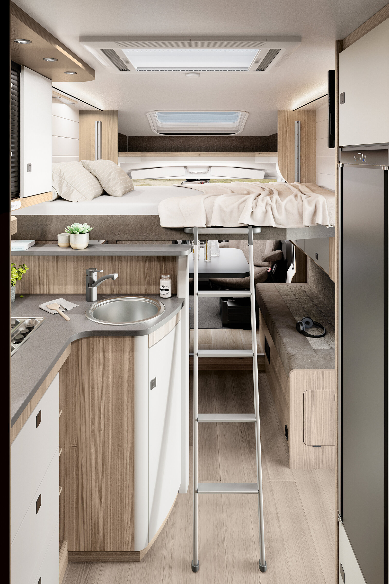 Hobby ONTOUR T 700 FH interior image