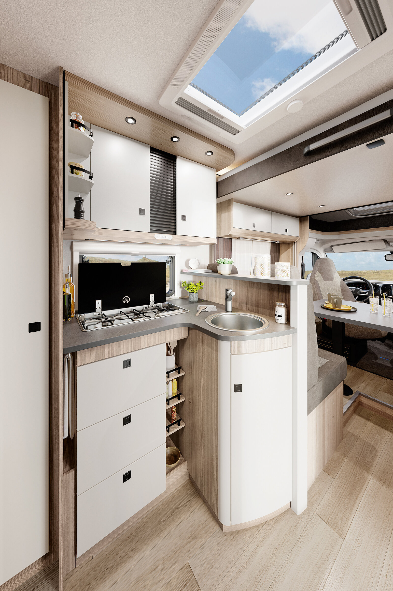 Hobby ONTOUR T 700 FH interior image