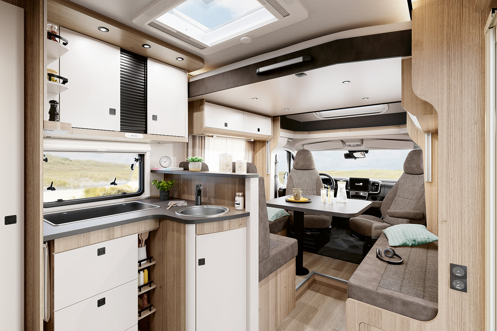 Hobby ONTOUR T 700 FH interior image