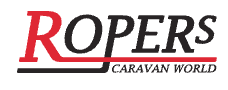 Ropers Caravan World logo