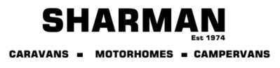 SHARMAN Caravans logo