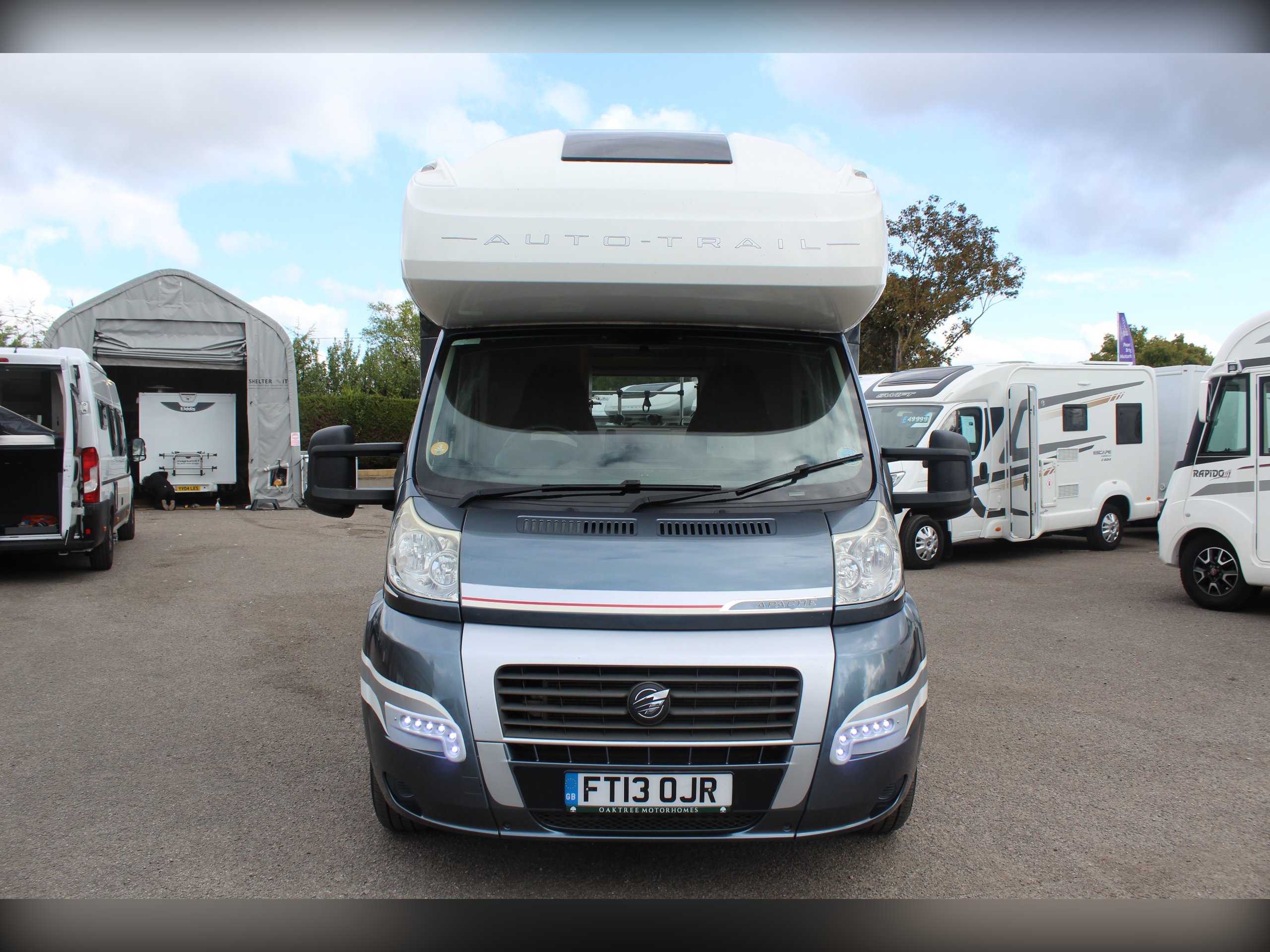 Auto-Trail Apache 700 Fiat Ducato, 6 Berth, 4 Belts, Rear Lounge, MOT, 12 Months Warranty, Habitation Service