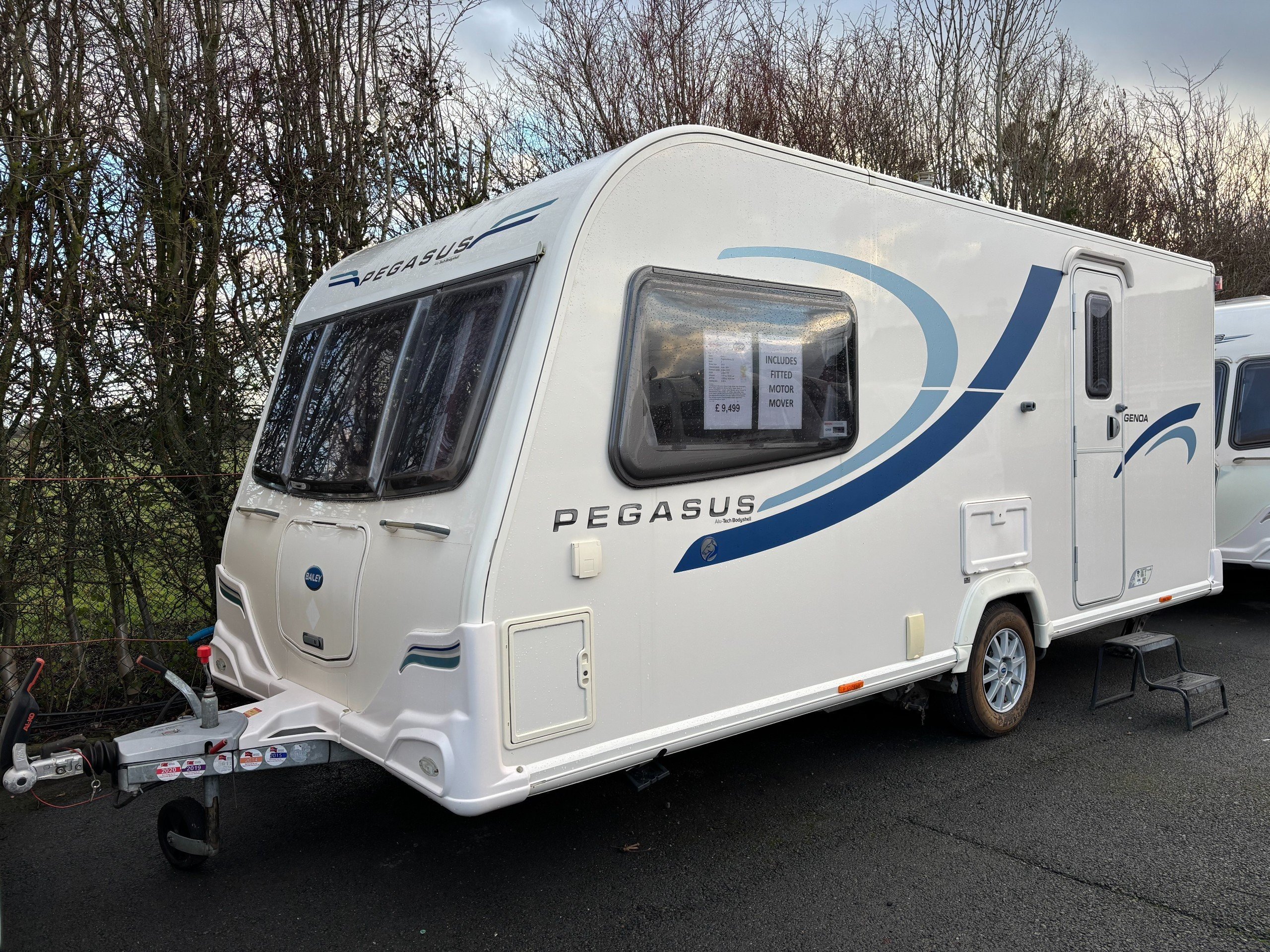 Bailey Pegasus Genoa/2 2013 2 Berth Caravan with End Washroom