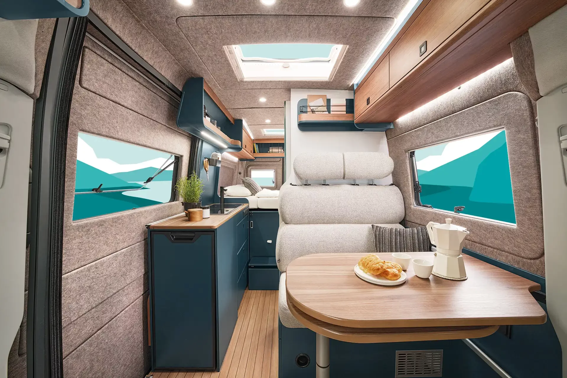 2026 Eriba Car 3 Berth Compact Motorhome with Fixed Bed