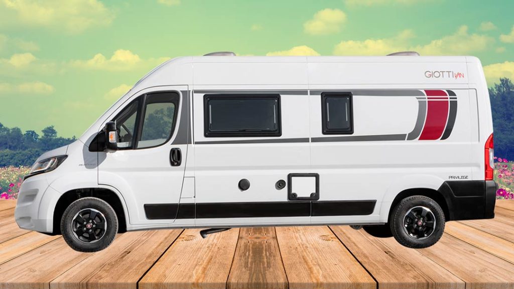 Giottiline Giottivan 5-Berth Campervan with Fixed Rear Bed