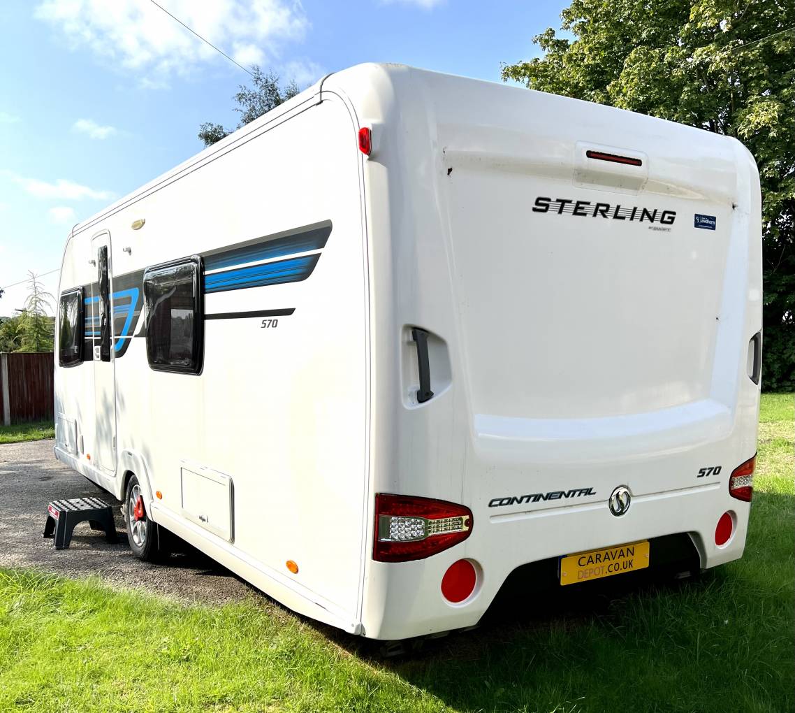 2015 Sterling Continental 645 Single-Axle Caravan with 300kg Payload