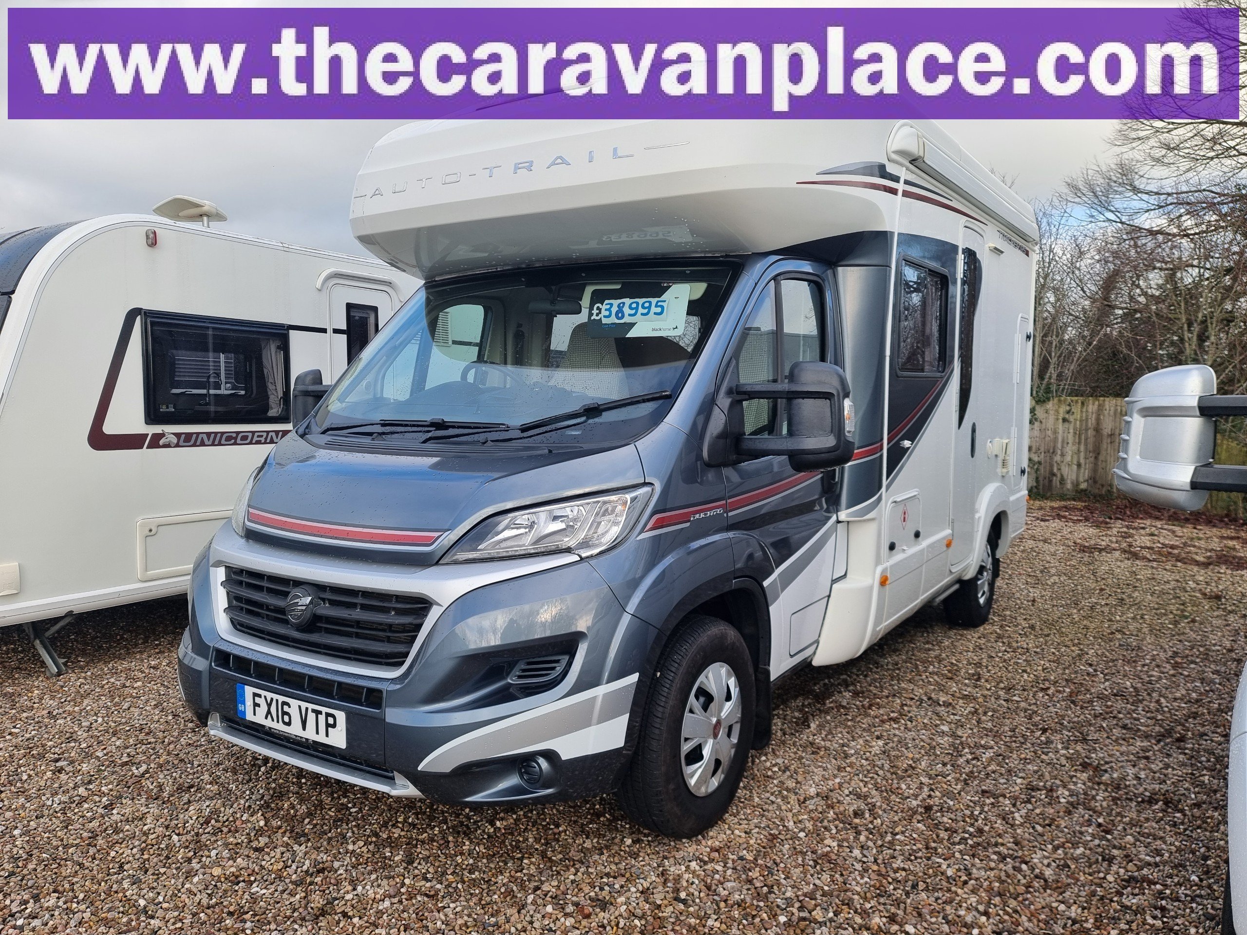 2016 Fiat Ducato Auto-Trail Tracker RS 2-Berth End-Washroom Motorhome