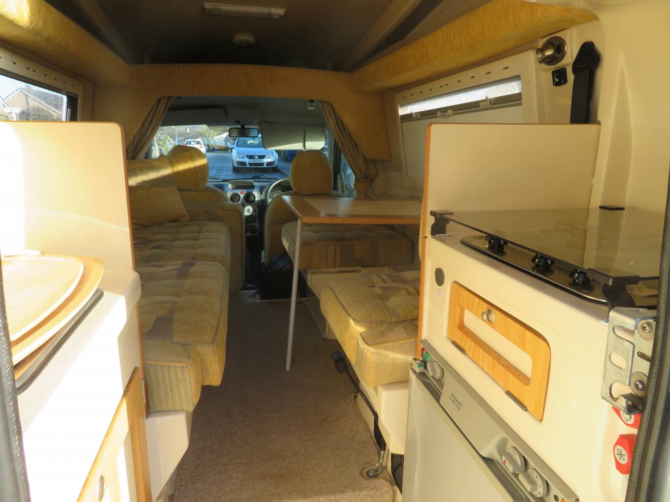 Romahome R20 Citroen Berlingo, 2 Berth, 4 belts, MOT, 12 Months Warranty, Habitation Service