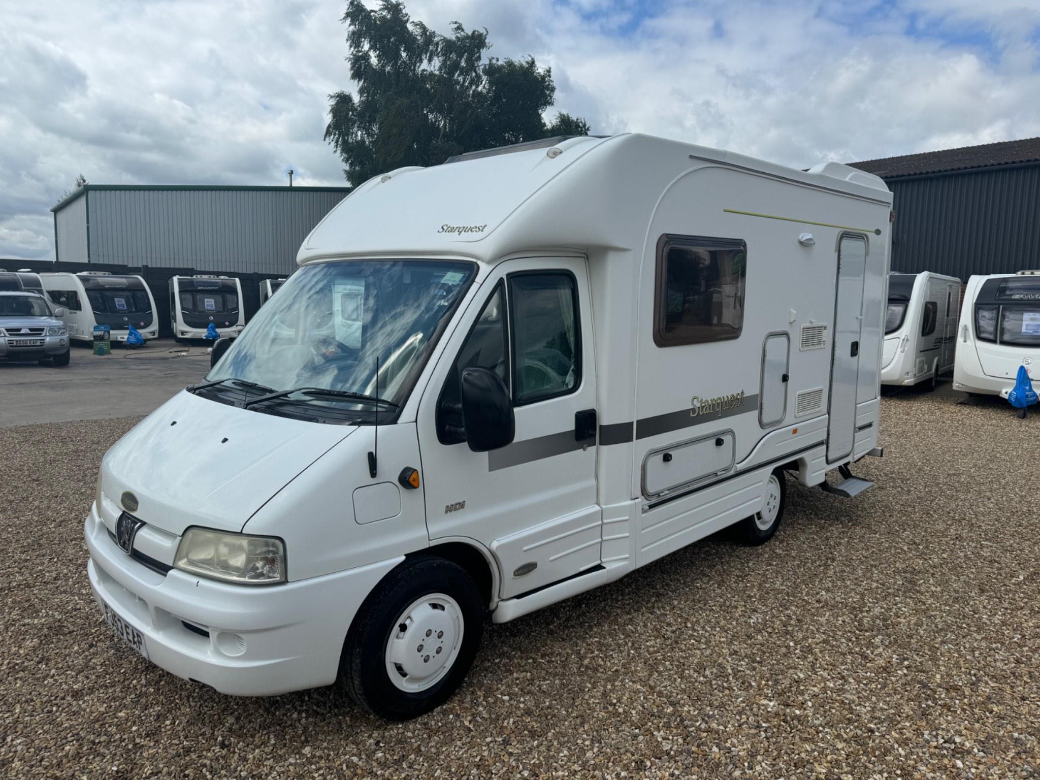 Autocruise Starquest 2 berth. Service history