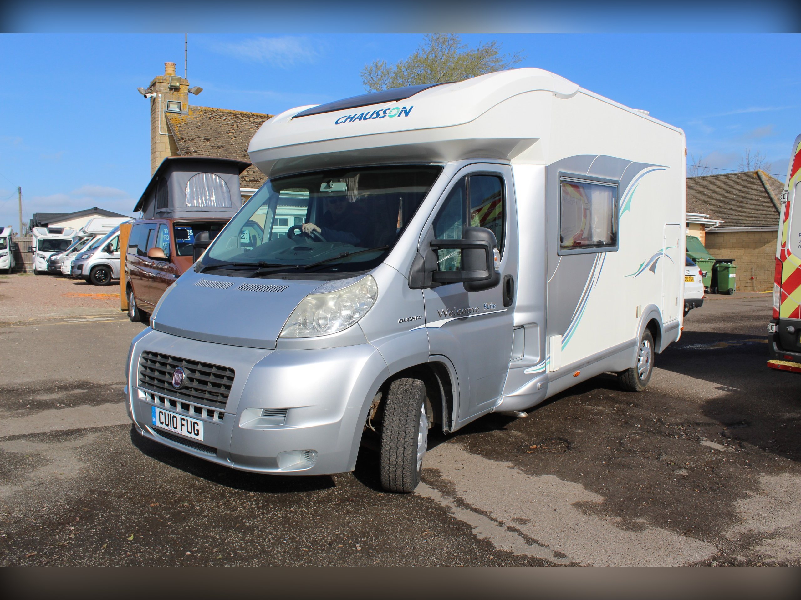 2010 Chausson Welcome Suite Fiat Ducato, , 4 Belts, , MOT, 12 Months warranty, Habitation Service