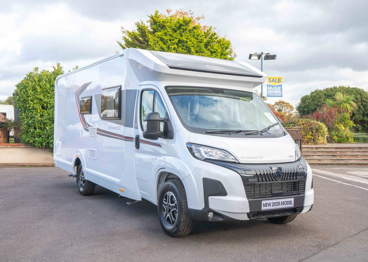 Peugeot Elddis Whirlwind GT 155 140BHP Automatic 4-Berth Motorhome