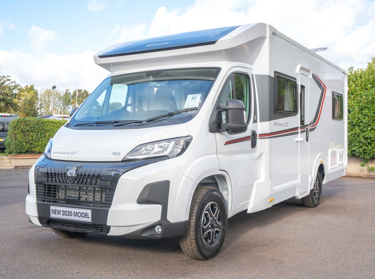 Peugeot Elddis Whirlwind GT 155 140BHP Automatic 4-Berth Motorhome